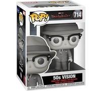 Funko Pop! Figurine vinyle WandaVision – Vision 50s Noir et Blanc – 1/6 chance Chase rare
