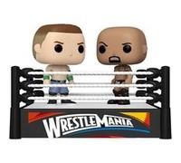 Funko - Pop! Moment Figurine en vinyle - John Cena vs Rock (2012) - à collectionner - Officiel