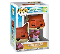 Funko Pop! Disney: Zootopia 2- Nick Wilde - Figurine en Vinyle à Collectionner - Idée de Cadeau - Produits Officiels - Jouets pour Les Enfants et Adultes