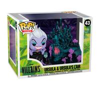 Figurine Funko Town Disney Villains Ursula & Ursulas Lair Noir 9 cm