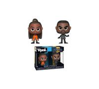 FUNKO - Pack de 2 Figurines FunKo VYNL: Black Panther - T'Challa et Shuri noir G