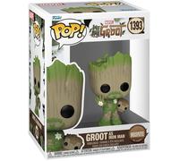 Figurine Funko Pop Marvel We Are Groot Iron Man Multicolore