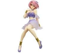 Figurine Re Zero - Ram Twinkle Party Noodle Stopper 14cm