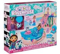 Gabby's Dollhouse Gabby et la Maison Magique - Gabby Dollhouse - Piscine - 2 Figurines Et Accessoires - Queues de Sirène Qui Changent de Couleur - Dessin Animé Jouet Maison De Poupée - Jouet Enfant 3 Ans Et +