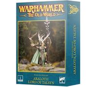 Figurine - GAMES WORKSHOP - Araloth Seigneur de Talsyn - Détails minutieux - Facile à peindre - 12 ans et plus