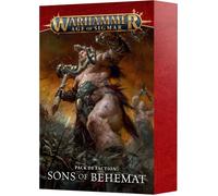 Figurine - GAMES WORKSHOP - Sons of Behemat - Noir - Jeu de stratégie - 18 cartes