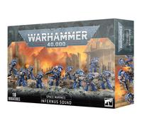 Figurine - GAMES WORKSHOP - Space Marines Escouade Infernus - 74 pièces - 10 figurines - À partir de 12 ans