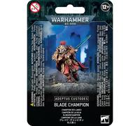 Figurine Games Workshop Warhammer 40k - Adeptus Custodes Champion des Lames Multicolore TU
