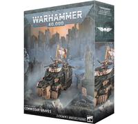 Figurine Games Workshop Warhammer 40k - Astra Militarum Commissaire Graves Noir TU