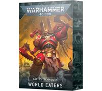 Figurine Games Workshop Warhammer 40k - Datacards V.10 World Eaters (Fr) Rouge TU