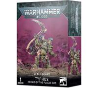 Figurine Games Workshop Warhammer 40k - Death Guard Typhus : Typhus - Héraut du Dieu de la Peste Vert TU