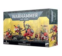 Figurine Games Workshop Warhammer 40k - Orks Boyz sur Squigliers Rouge TU
