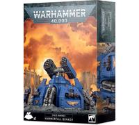 Figurine Games Workshop Warhammer 40k - Space Marine Bunker Hammerfall Bleu TU
