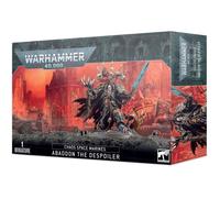 Figurine - Games Workshop - Warhammer 40k - Space Marine du Chaos - Abaddon the Despoiler - 31 pièces