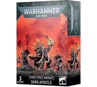 Figurine Games Workshop Warhammer 40k - Space Marine du Chaos Dark Apostle Noir TU