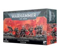Figurine Games Workshop Warhammer 40k - Space Marine du Chaos Elus Noir TU