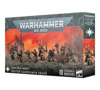 Figurine Games Workshop Warhammer 40k - Space Marine du Chaos Escouade de Gardes Renegats Multicolore TU