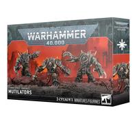 Figurine Games Workshop Warhammer 40k - Space Marine du Chaos Mutilators Rouge TU