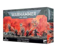 Figurine Games Workshop Warhammer 40k - Space Marine du Chaos Sombre Communion Noir TU