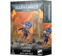 Figurine Games Workshop Warhammer 40k - Space Marines Primaris Capitaine avec Reacteur Dorsal Bleu TU