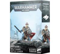 Figurine Games Workshop Warhammer 40k - Space Wolves Chef de Bataille Garde Loup Bleu TU