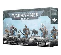 Figurine Games Workshop Warhammer 40k - Space Wolves Preneurs de Tetes Gardes Loups (2025) - bleu/gris/beige
