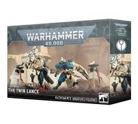 Figurine Games Workshop Warhammer 40k - T'au Empire Les Lances Jumelles Noir TU