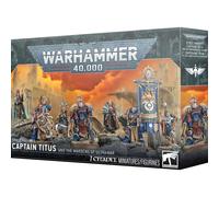 Figurine Games Workshop Warhammer 40k - Ultramarines Capitaine Titus et les Gardiens d'Ultramar Bleu TU
