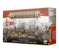 Figurine Games Workshop Warhammer AoS - Cities of Sigmar Casques d'Acier de la Freeguild Multicolore TU