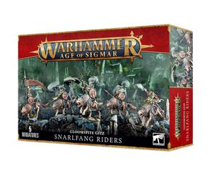 Figurine Games Workshop Warhammer AoS - Gloomspite Gitz Cavaliers de Snarlfang Beige TU