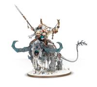 Figurine Games Workshop Warhammer AoS - Ogor Mawtribes Tyran du Givre sur Mastauroc Blanc TU