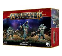 Figurine Games Workshop Warhammer AoS - Seraphon Kroxigors Bleu TU