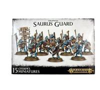 Figurine Games Workshop Warhammer AoS - Seraphon Saurus Guard Multicolore TU