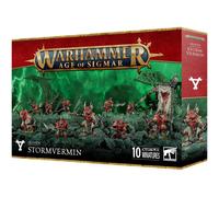 Figurine Games Workshop Warhammer AoS - Skaven Vermines de Choc (x10) Rouge TU