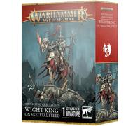 Figurine Games Workshop Warhammer AoS - Soulblight Gravelords Roi Revenant sur Coursier Squelette Gris TU