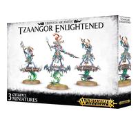 Figurine Games Workshop Warhammer AoS - Tzeentch Arcanites Tzaangor Enlightened Multicolore TU