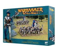 Figurine - GAMES WORKSHOP - Warhammer ToW - Empire de L'Homme - Troupes Régulières (x30) - Détails incomparables