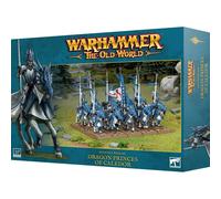 Figurine Games Workshop Warhammer ToW - Royaumes des Hauts Elfes : Princes Dragons de Caledor (x10) Bleu TU