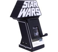Figurine Gaming Ikon Light Star Wars Logo-Accessoire Support Pour Manette Ou Smartphone-Câble Et Ports Usb