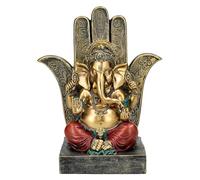 Figurine Ganesha avec main Hamsa 18 cm, décoration Bouddha Dieu hindou