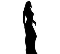 Figurine Géante Agent Secret Femme or G