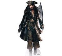 Figurine Geante En Carton Jack Sparrow™ Epée Multicolors G