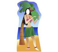 Figurine Géante ''Hula Girl Hawaï'' or G