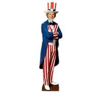 Figurine Géante ''Oncle Sam'' or G