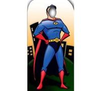Figurine Géante Super Héros or G