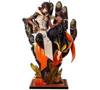 Figurine Genshin Impact Zhongli en PVC de 26 cm - Matériaux respectueux de l'environnement - Convient pour la maison, le bureau, les ornements décoratifs