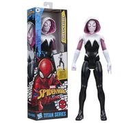 Figurine Ghost-Spider 30 cm Deluxe, Titan Series, jouets de super-héros pour enfants, Marvel Spider-Man, des 4 ans