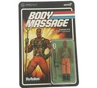 Figurine Gi Joe Body Massage Roadblock ReAction Super 7 G