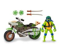 Figurine - GIOCHI PREZIOSI - Ninja Cycle Vehicle - Tortue Ninja Leonardo - 4 ans et plus - Mixte