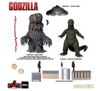 Mezco Toyz - Set de 3 figurines Godzilla vs Hedorah - 5 Points XL, 12 cm